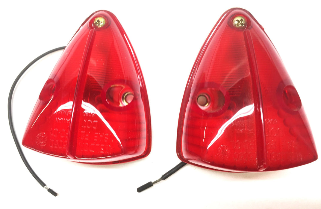 Truck-Lite One-Wire Marker Red Lens Assembly (No Unit Pad) 26354R [Lot of 2] NOS