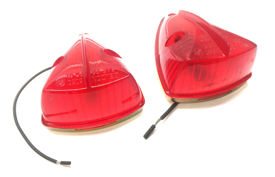 Truck-Lite One-Wire Marker Red Lens Assembly (No Unit Pad) 26354R [Lot of 2] NOS