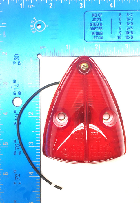 Truck-Lite One-Wire Marker Red Lens Assembly (No Unit Pad) 26354R [Lot of 2] NOS