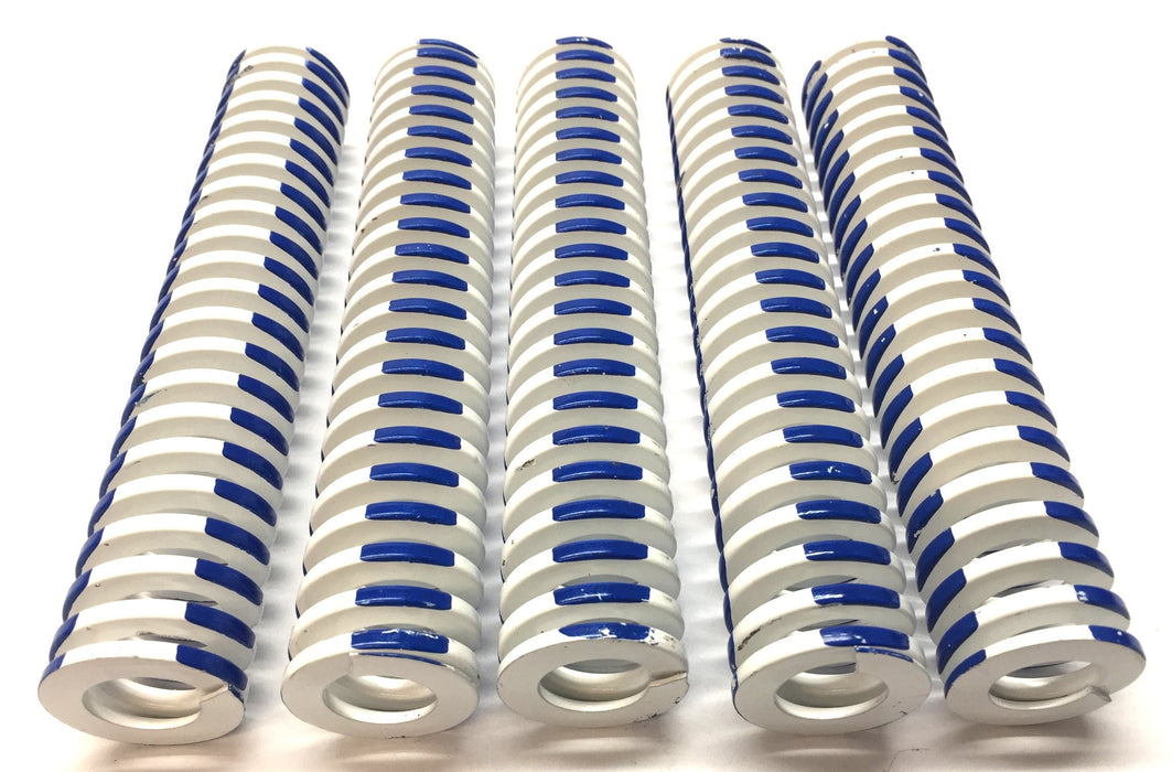 Lamina/Lempco 1" x 5" Spring with Blue Stripe 9-1620-1 (M20L) [Lot of 5] NOS