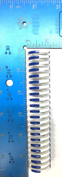 Lamina/Lempco 1" x 5" Spring with Blue Stripe 9-1620-1 (M20L) [Lot of 5] NOS
