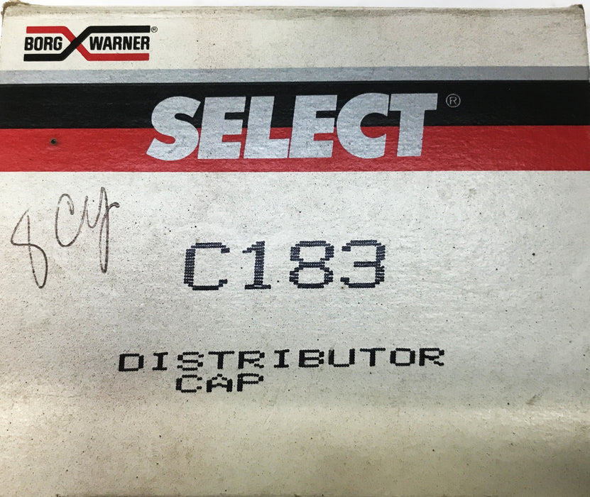 Borg-Warner Distributor Cap C-183 [Lot of 2] NOS