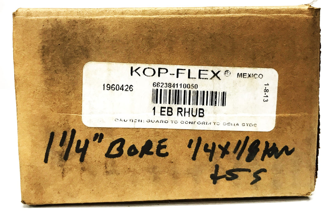 Kop-Flex 1-1/4 inch Bore Hub 1EBRHUB NOS
