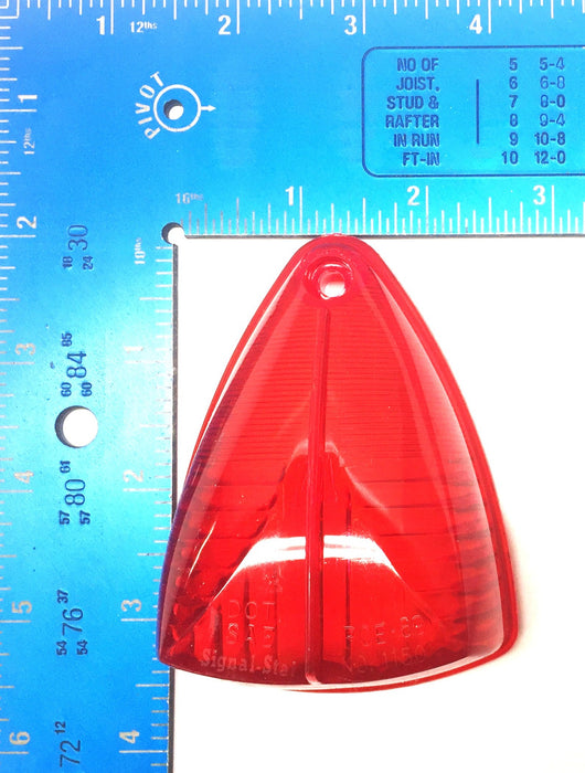 Signal-Stat Clearance Light Red Lens (No Screw) 1150 (8861/PCE69) [Lot of 3] NOS