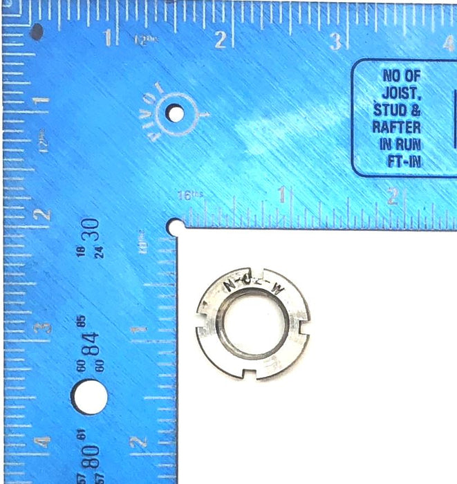 Unbranded Bearing Lock Nut N-02-W [Lot of 3] NOS