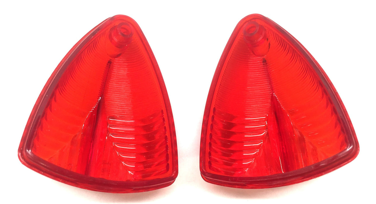Signal-Stat Clearance Light Red Lens (No Screw) 1150 (8861/PCE69) [Lot of 2] NOS