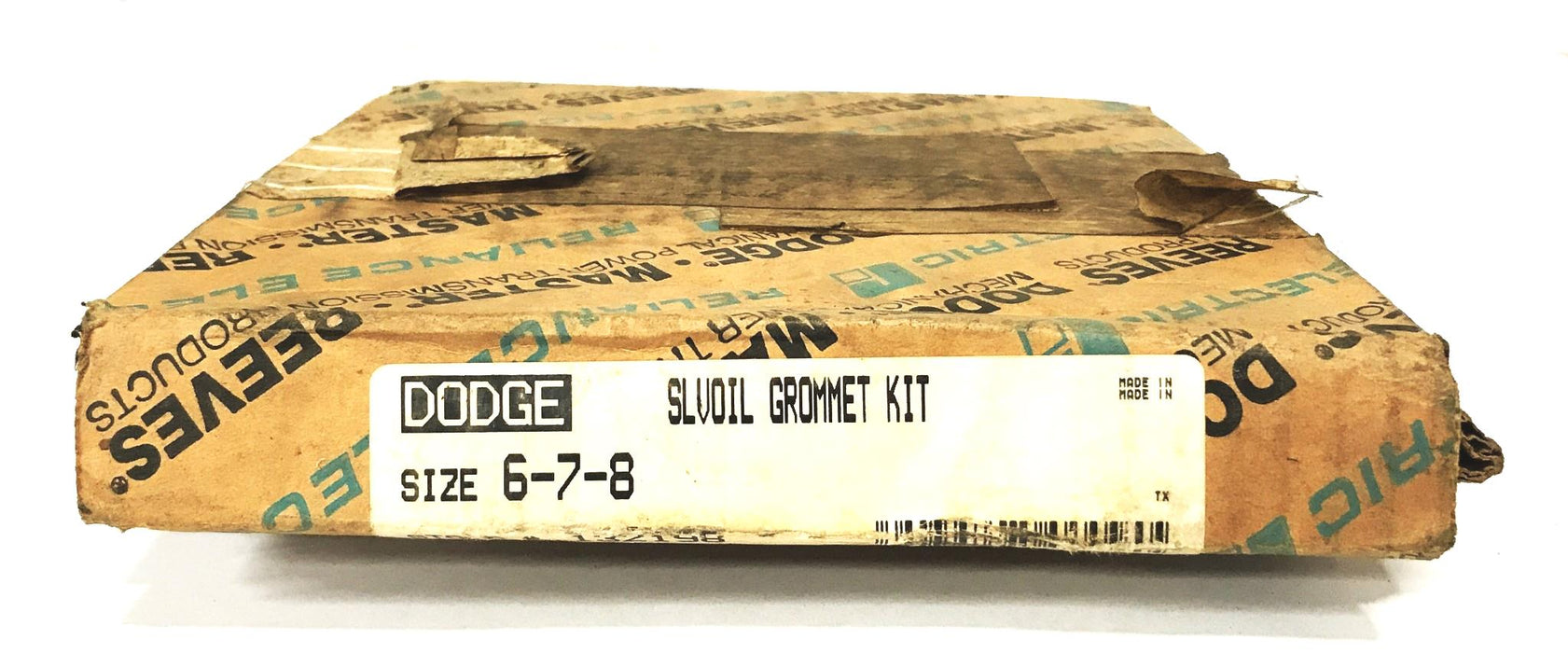 Dodge Size 6-7-8 SLVOIL Grommet Kit 132198 [Lot of 3] NOS