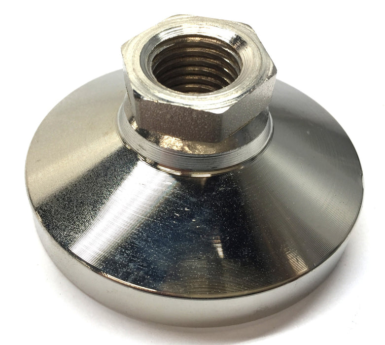 Unbranded Steel 3/4"-10 Thread 3" Base Diameter Swivel Leveling Mount TSW-4N NOS