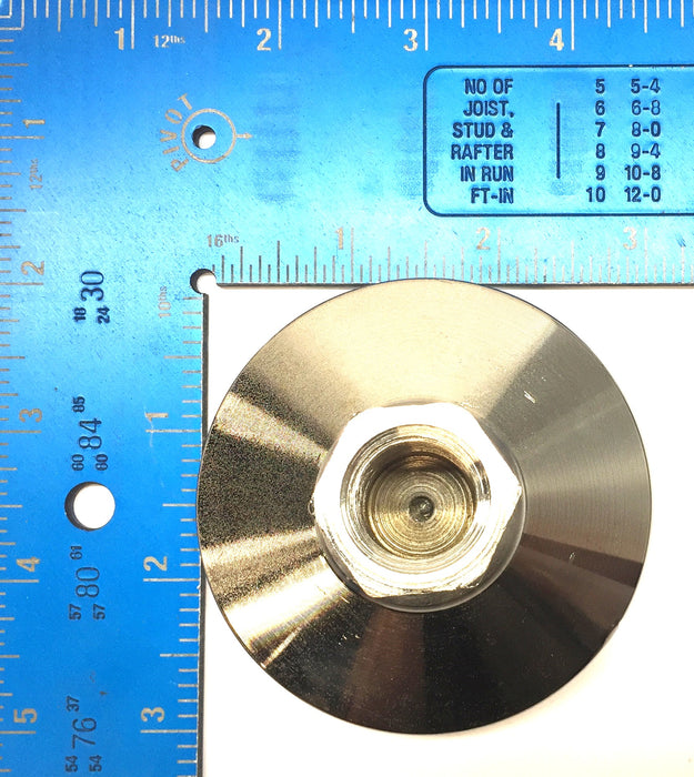 Unbranded Steel 3/4"-10 Thread 3" Base Diameter Swivel Leveling Mount TSW-4N NOS