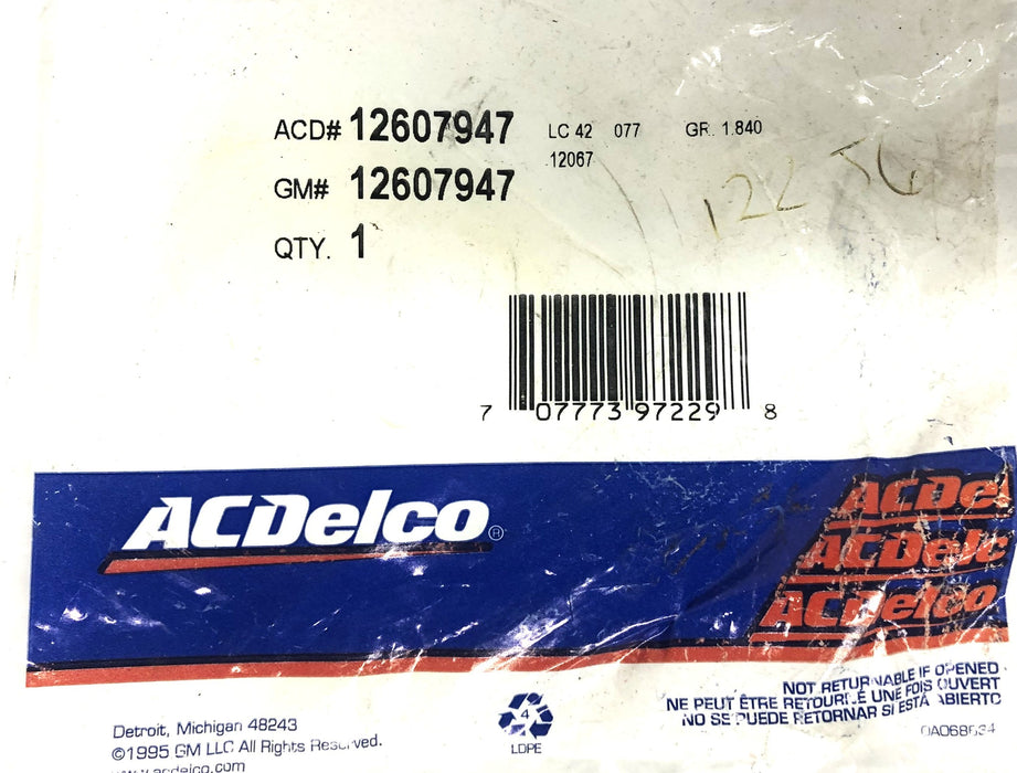 AC Delco/GM Filter Adapter Gasket 12607947 NOS