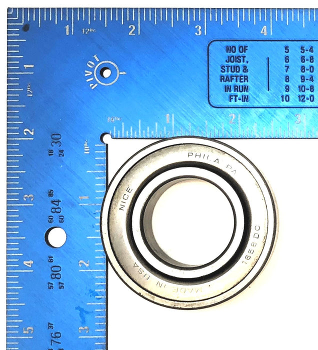 Nice Metal Shielded Ball Bearing (No Box) 1658DC NOS