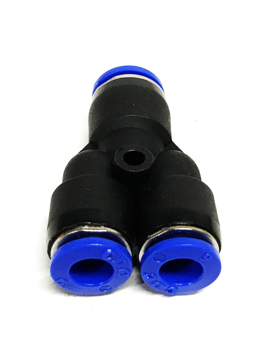 Nitra 8mm x 6mm x 6mm Push to Connect Fitting URY8M-6M [Bag of 5] NOS