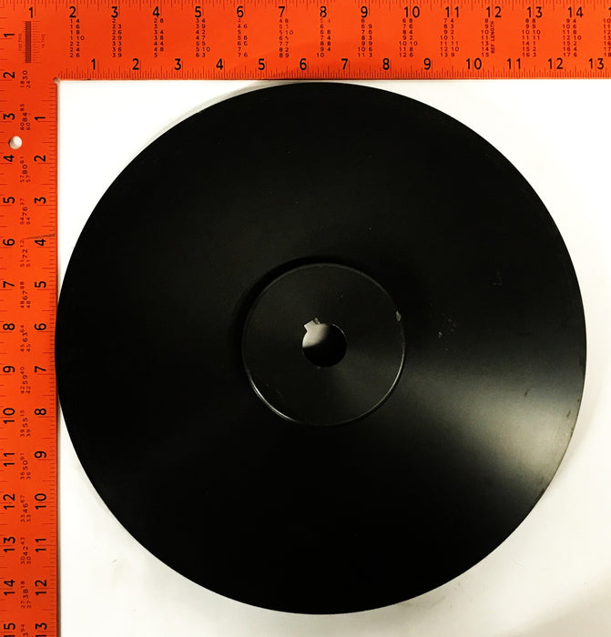 Unbranded Keyed Machine Platter Bushing 12 inch x 1-1/2 with 1 inch NOS