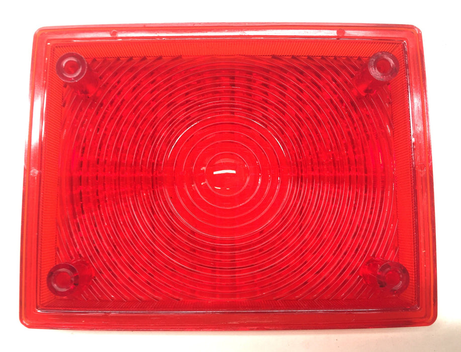 Truck-Lite Red Rectangle Turn Signal Lens 99086R NOS