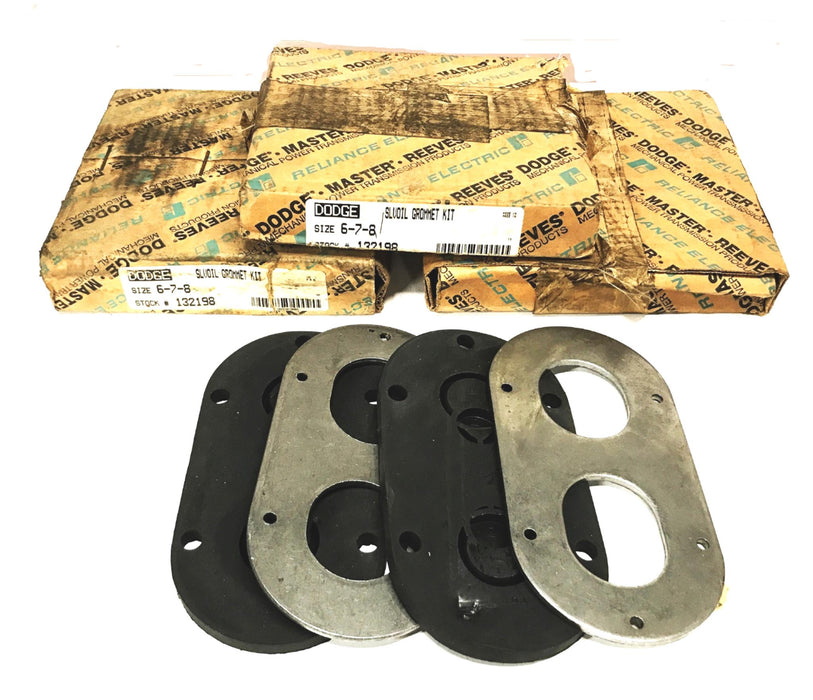 Dodge Size 6-7-8 SLVOIL Grommet Kit 132198 [Lot of 3] NOS