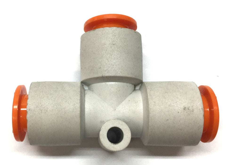 SMC Union Tee One-Touch Fitting 3/8" Push-to-Connect KQ2T11-00A [Lot of 7] NOS