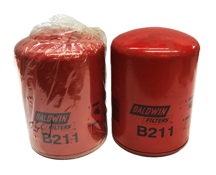 Baldwin Forklift Spin-on Oil Filter B211 [Lot of 2] NOS
