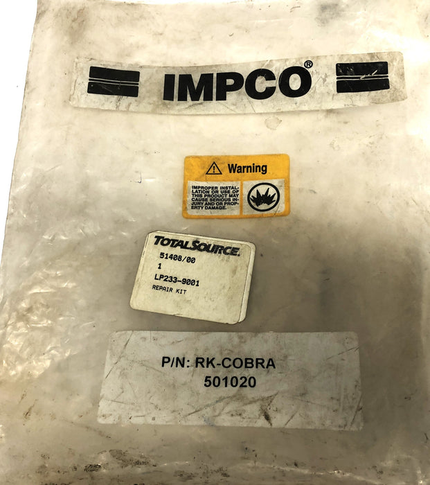 IMPCO RK-Cobra Repair Kit Incomplete 501020 NOS