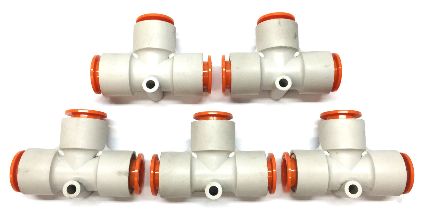 SMC 1/2" Push-to-Connect Union Fitting KQ2T13-00A [Lot of 5] NOS