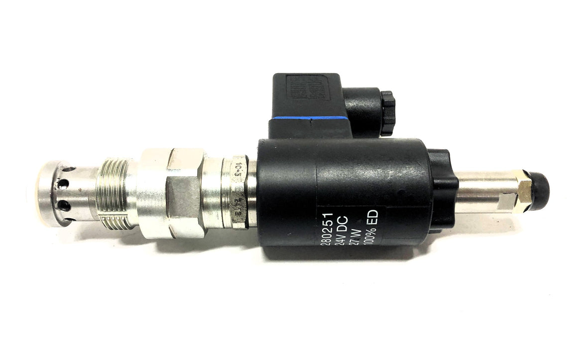 Omal Solenoid With Pressure Relief Cartridge 280251 (10G-160-10-3-2412) NOS