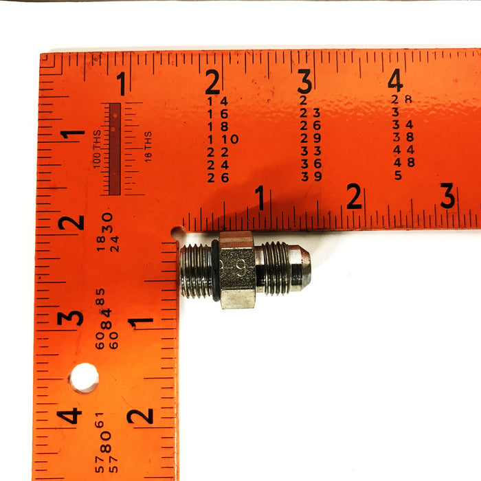 Lenz 1/4 inch NTP x 1/4 inch JIC37 Straight Adapter [Lot of 4] NOS