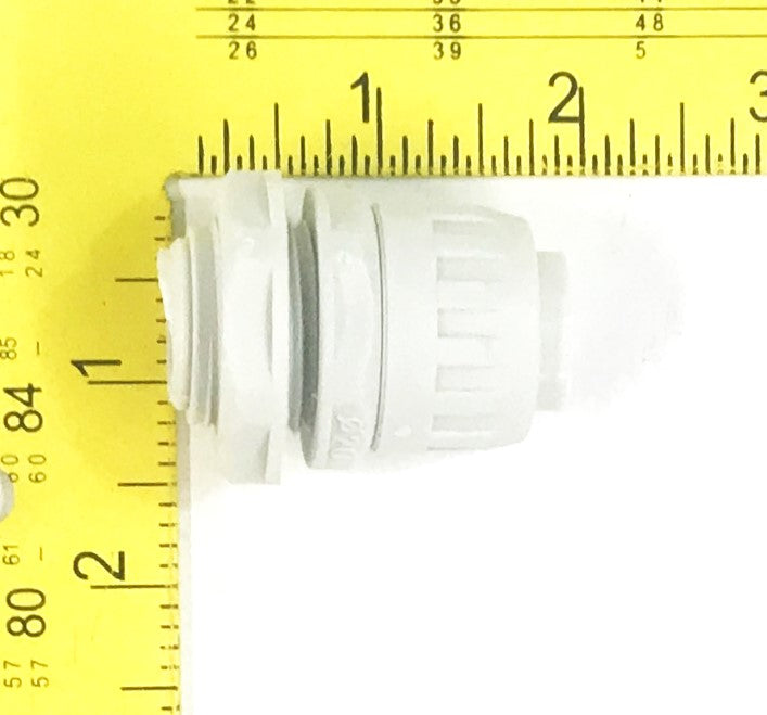 IBOCO Straight Liquid Tight Fitting 3/4" Light Grey RA-20G [Lot of 12] NOS
