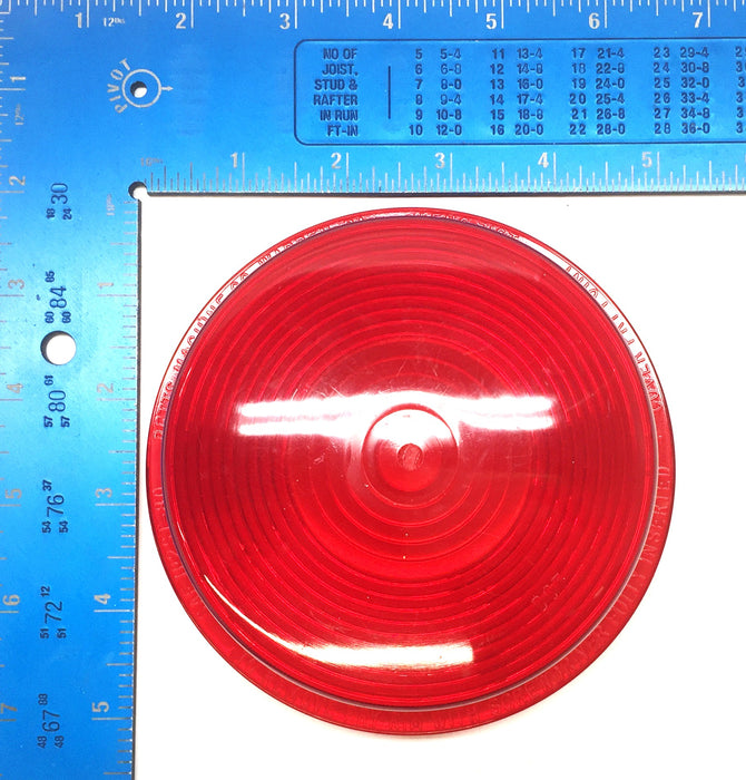 Betts Machine Co. Red Round Snap-In Stop Lens 71ST [Lot of 2] NOS