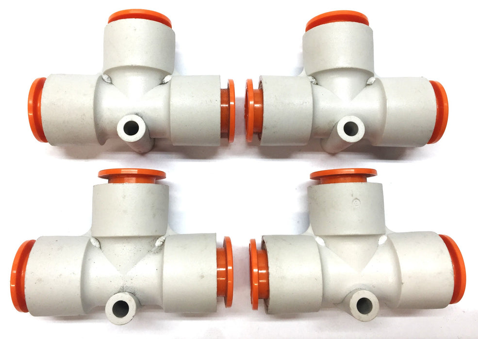 SMC 1/2" Push-to-Connect Union Fitting KQ2T13-00A [Lot of 4] NOS