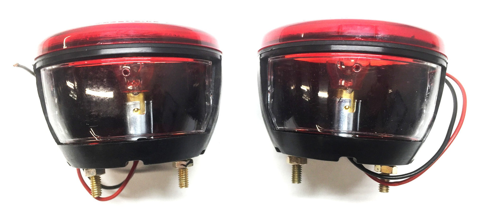 Grote Red Round Stop/Turn/Tail Lamp 50852 [Lot of 2] NOS