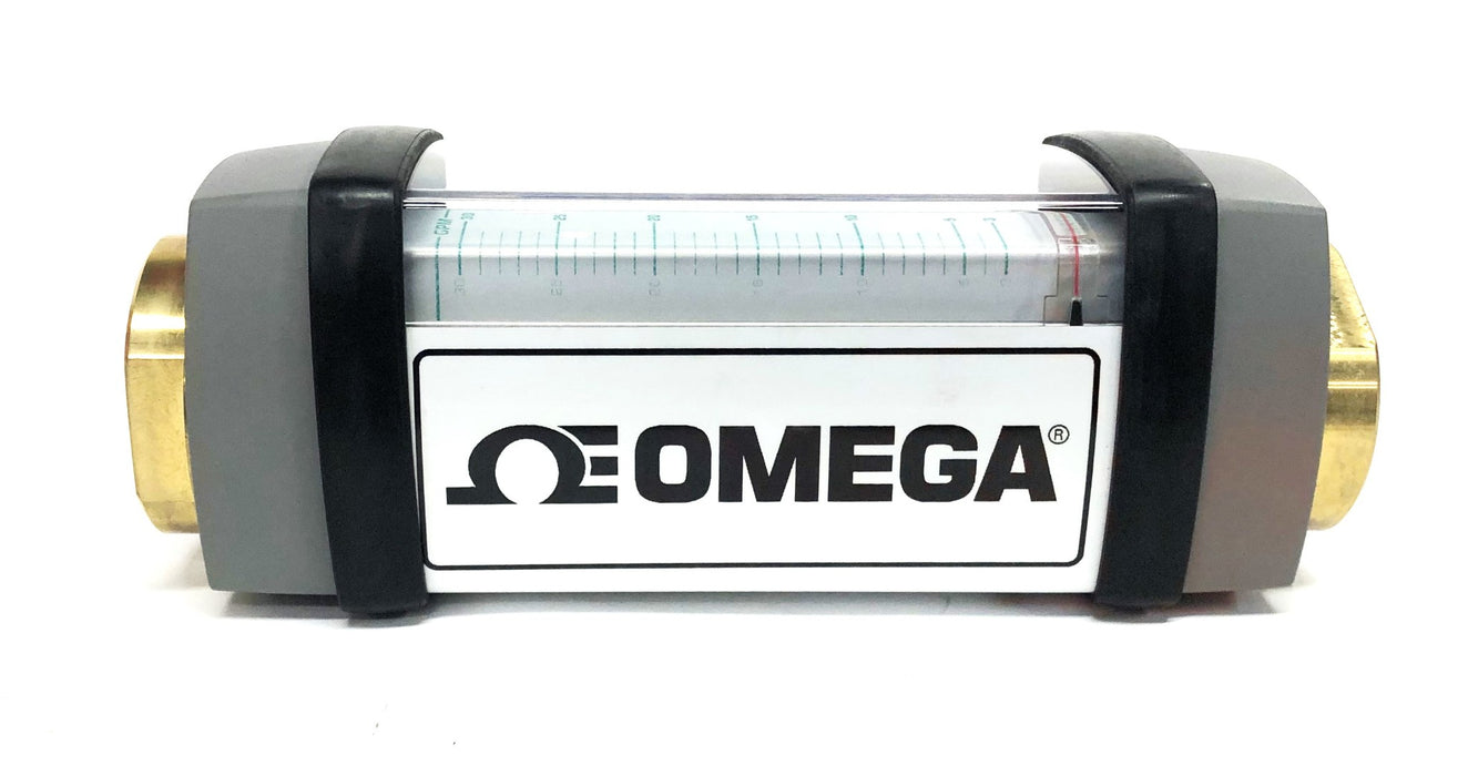 Omega 3500PSI/241BARS MAX Large Capacity In-Line Flow Meter FL-8302AB NOS