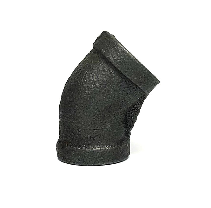 Unbranded 45 Degree Elbow Fitting 3/8 Inch [Lot of 12] NOS