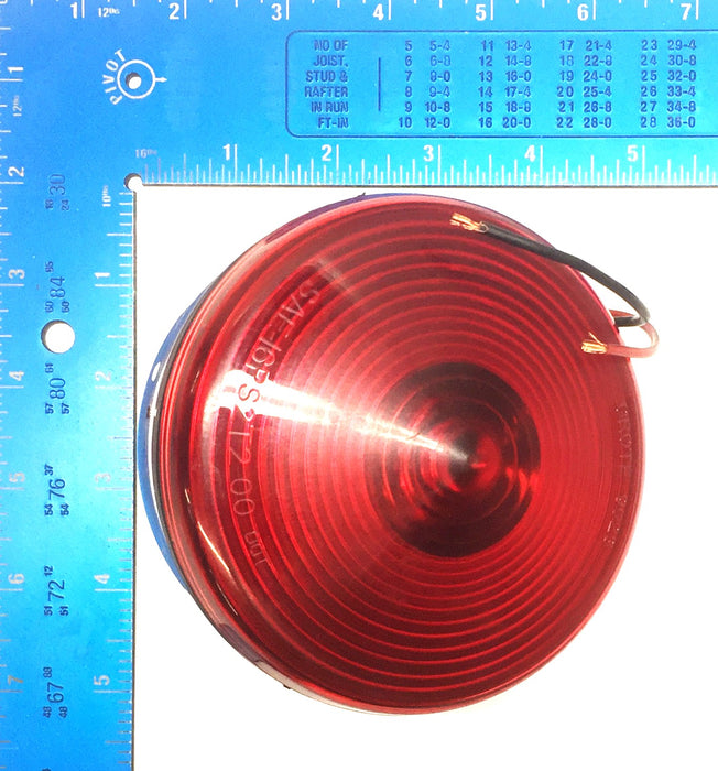Grote Red Round Stop/Turn/Tail Lamp 50852 [Lot of 2] NOS
