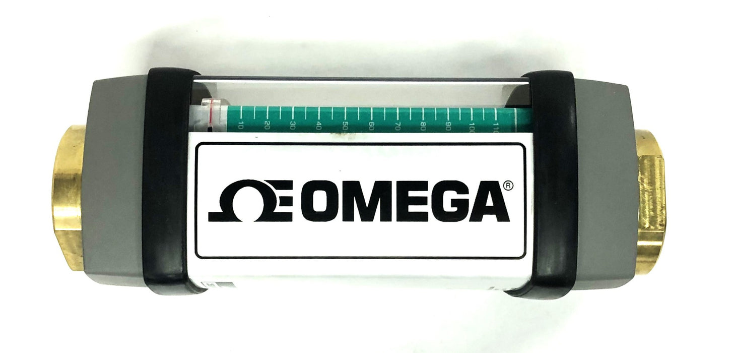 Omega 3500PSI/241BARS MAX Large Capacity In-Line Flow Meter FL-8302AB NOS