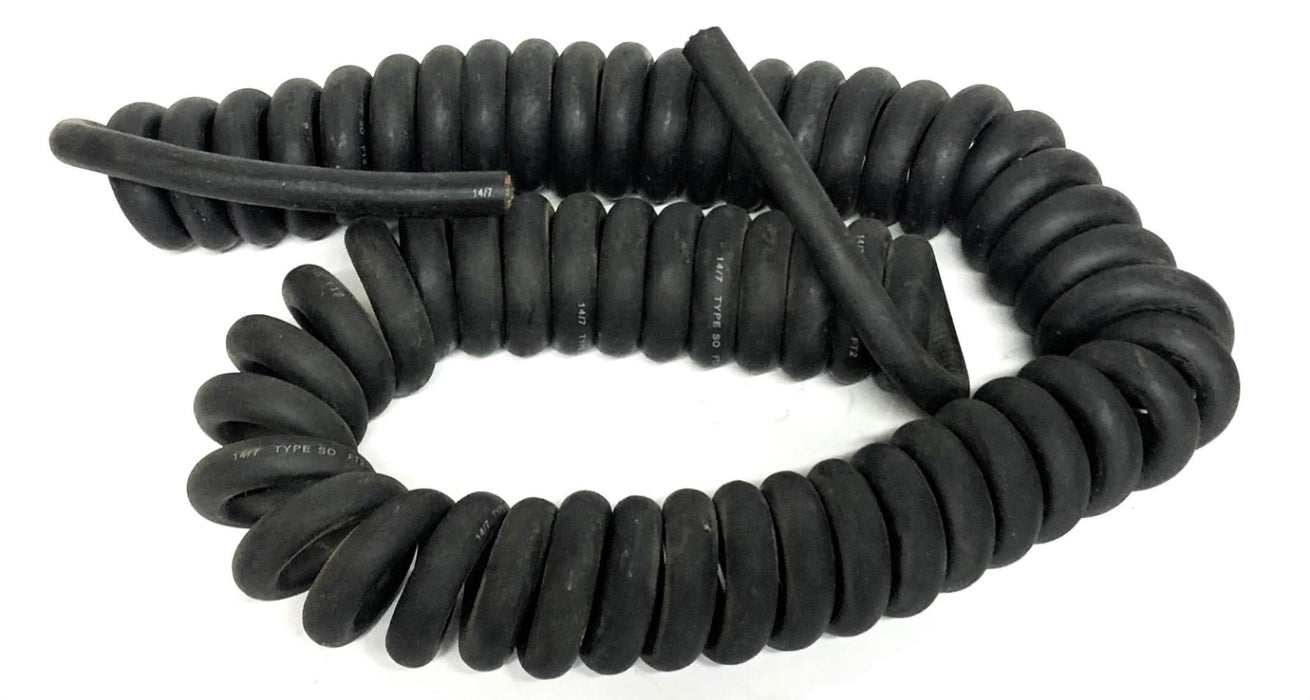 Unbranded 67 Inch Total SO FT2 Retractile Coil Cord 14/7 [Lot of 2] NOS