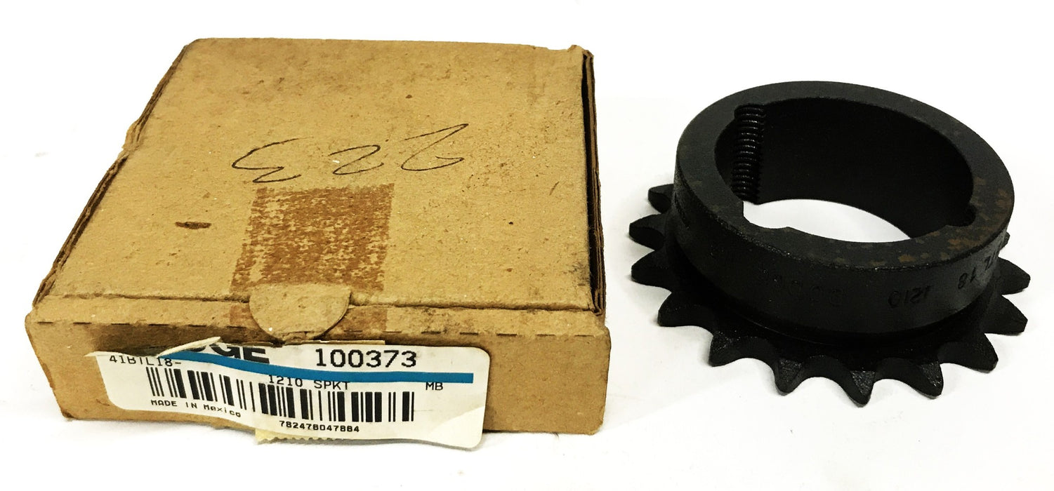 Dodge 18-Tooth Roller Chain Sprocket 100373-41BTL18-1210 NOS