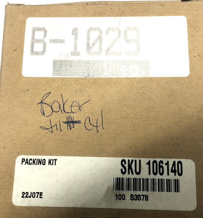 Unbranded Packing Kit B-1029 (106140, 22J70E) NOS