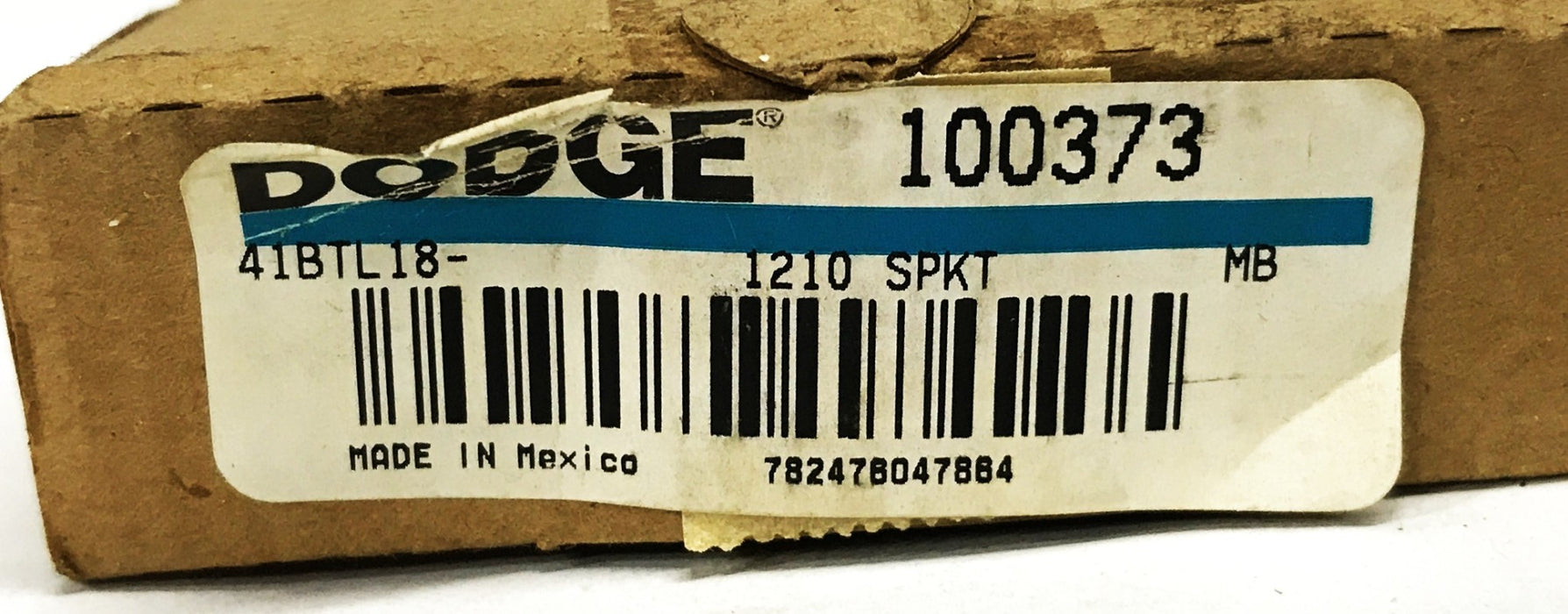 Dodge 18-Tooth Roller Chain Sprocket 100373-41BTL18-1210 NOS