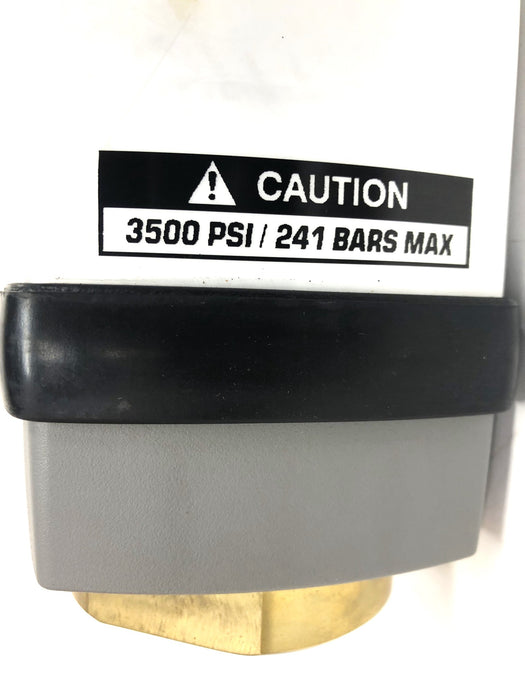 Omega 3500PSI/241BARS MAX Large Capacity In-Line Flow Meter FL-8302AB NOS