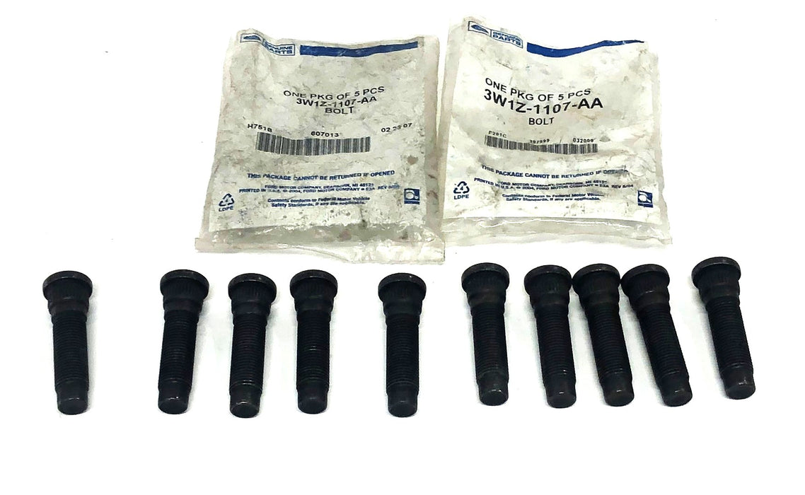 Ford OEM Wheel Lug Stud Bolt 3W1Z-1107-AA [Lot of 10] NOS