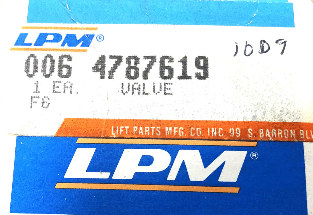 LPM Valve Seal Kit 4787619 NOS