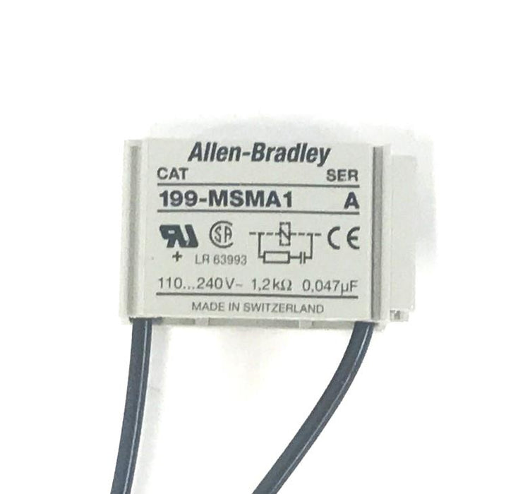 Allen-Bradley R-C Suppressor Series A 119-MSMA1 [Lot of 3] NOS
