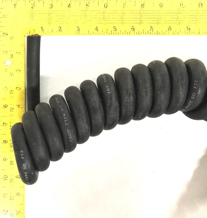 Unbranded 67 Inch Total SO FT2 Retractile Coil Cord 14/7 [Lot of 2] NOS