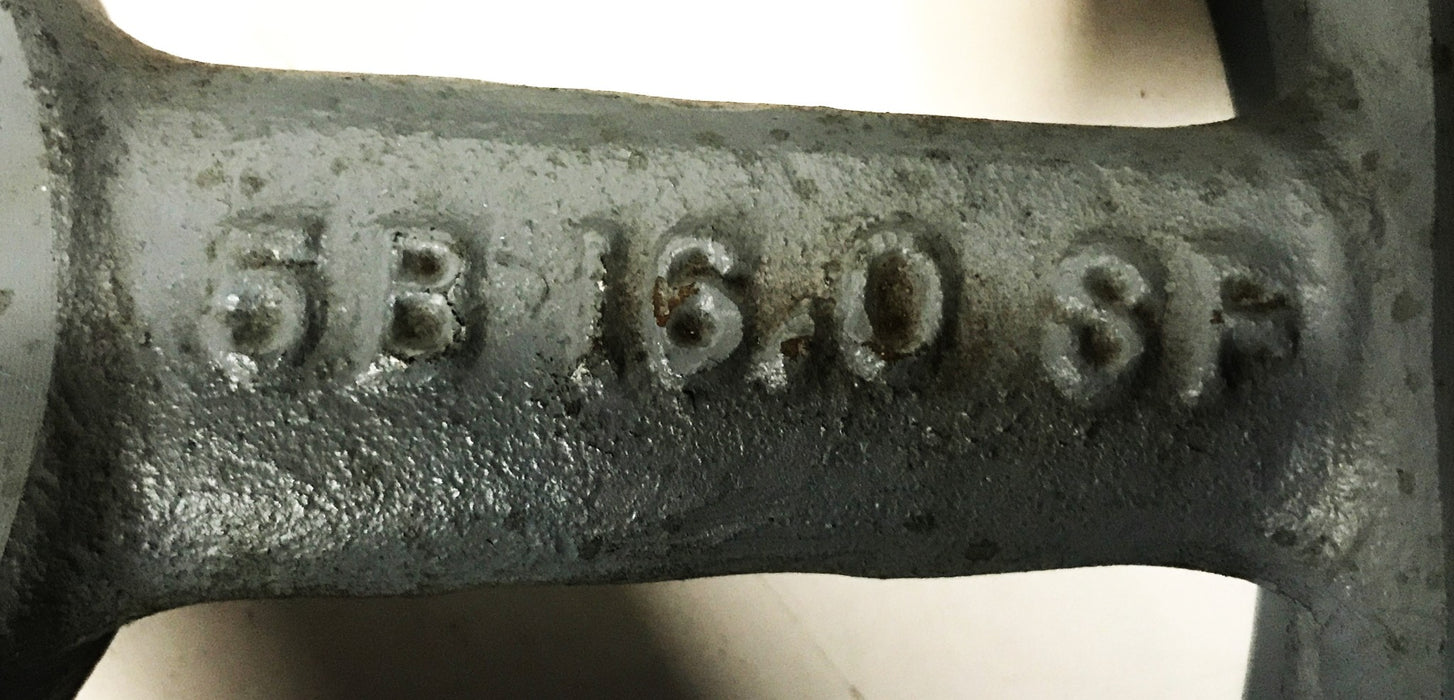Maska 5-Groove 16-1/2 inch Cast Iron Sheeve Pulley 5B160 NOS