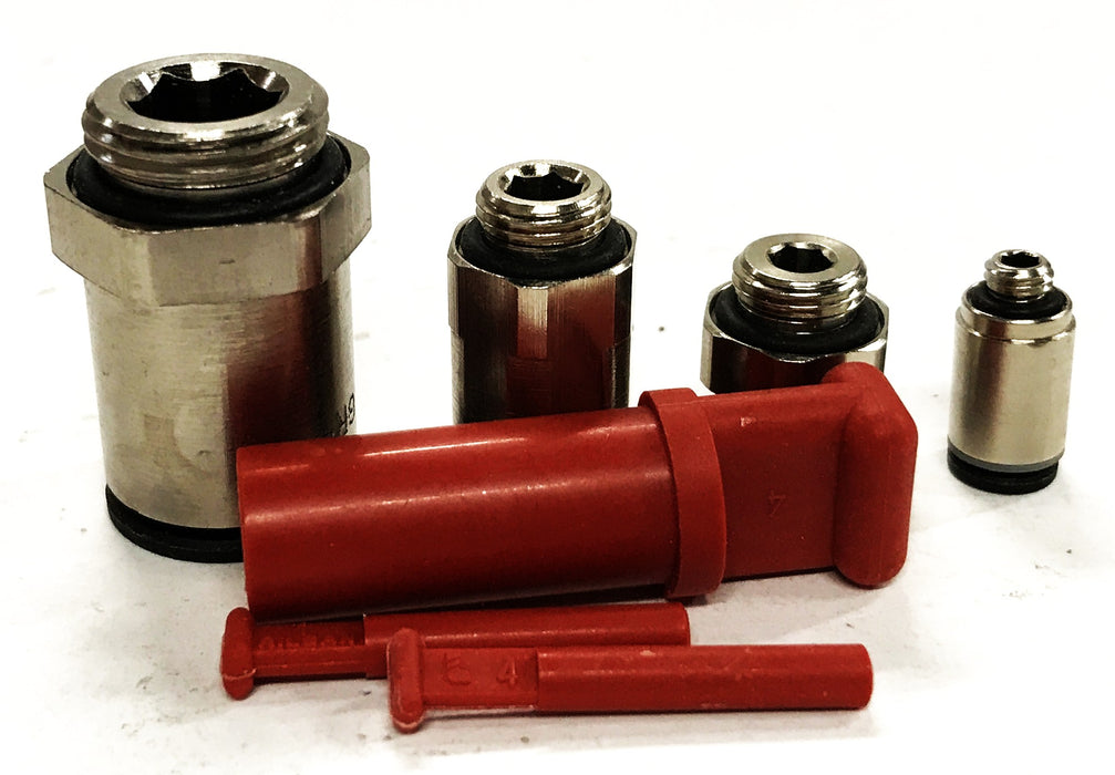 Piab Connection Spare Part Kit (7 parts in Kit See Photos) 0201572 NOS