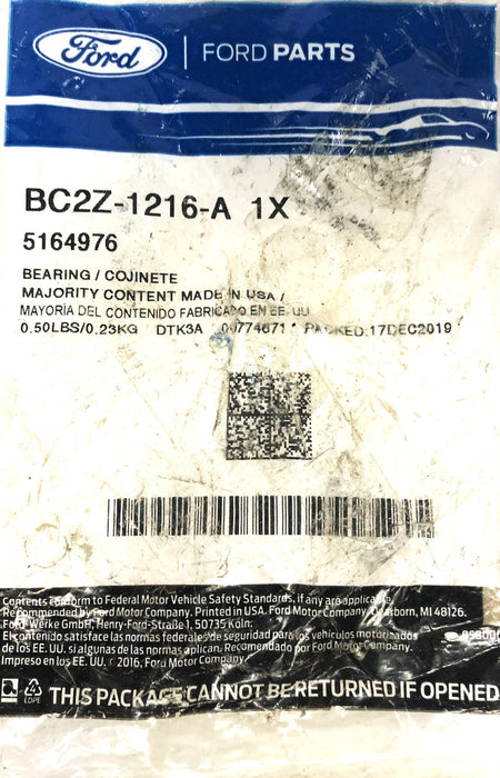 Ford OEM Roller Bearing BC2Z-1216-A [Lot of 2] NOS