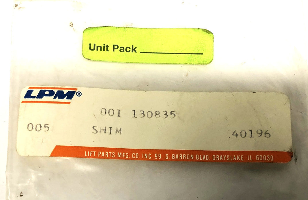 LPM Shim 130835 [Lot of 5] NOS