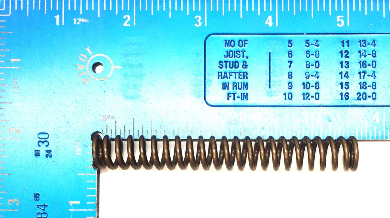 Raymond Gold Die Spring 1/2″ x 3-1/2″ H115 [Lot of 8] NOS