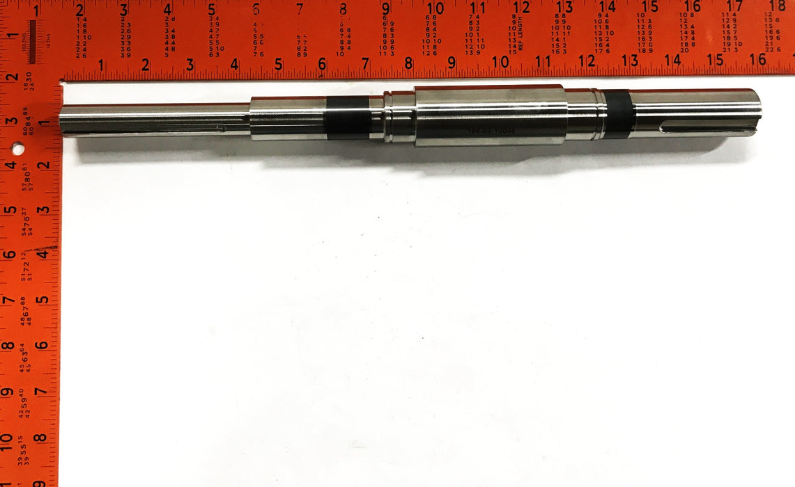 Sani Imports Stainless Steel 28mm Spindle Shaft 194-03-10046 NOS