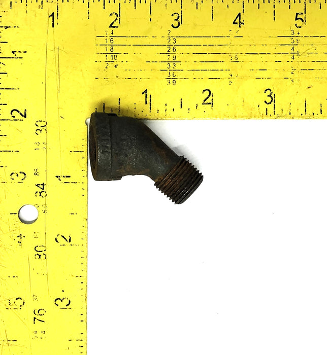 Unbranded 45 Degree Elbow Fitting 3/8 Inch [Lot of 10] NOS