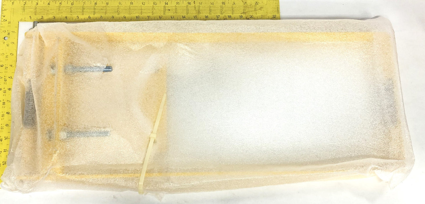 Fabenco 30 Inch Yellow Galvanized Steel Self Closing Safety Gate A71-30PC NOS